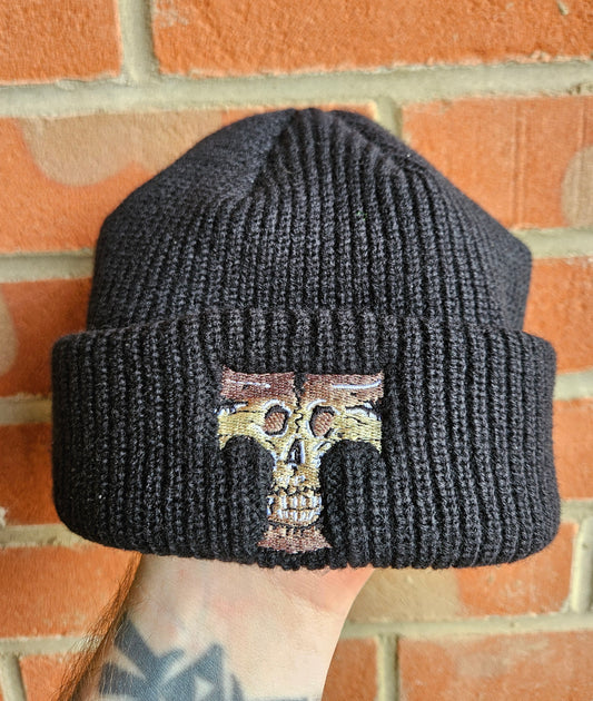 T-Skull Fisherman Beanie