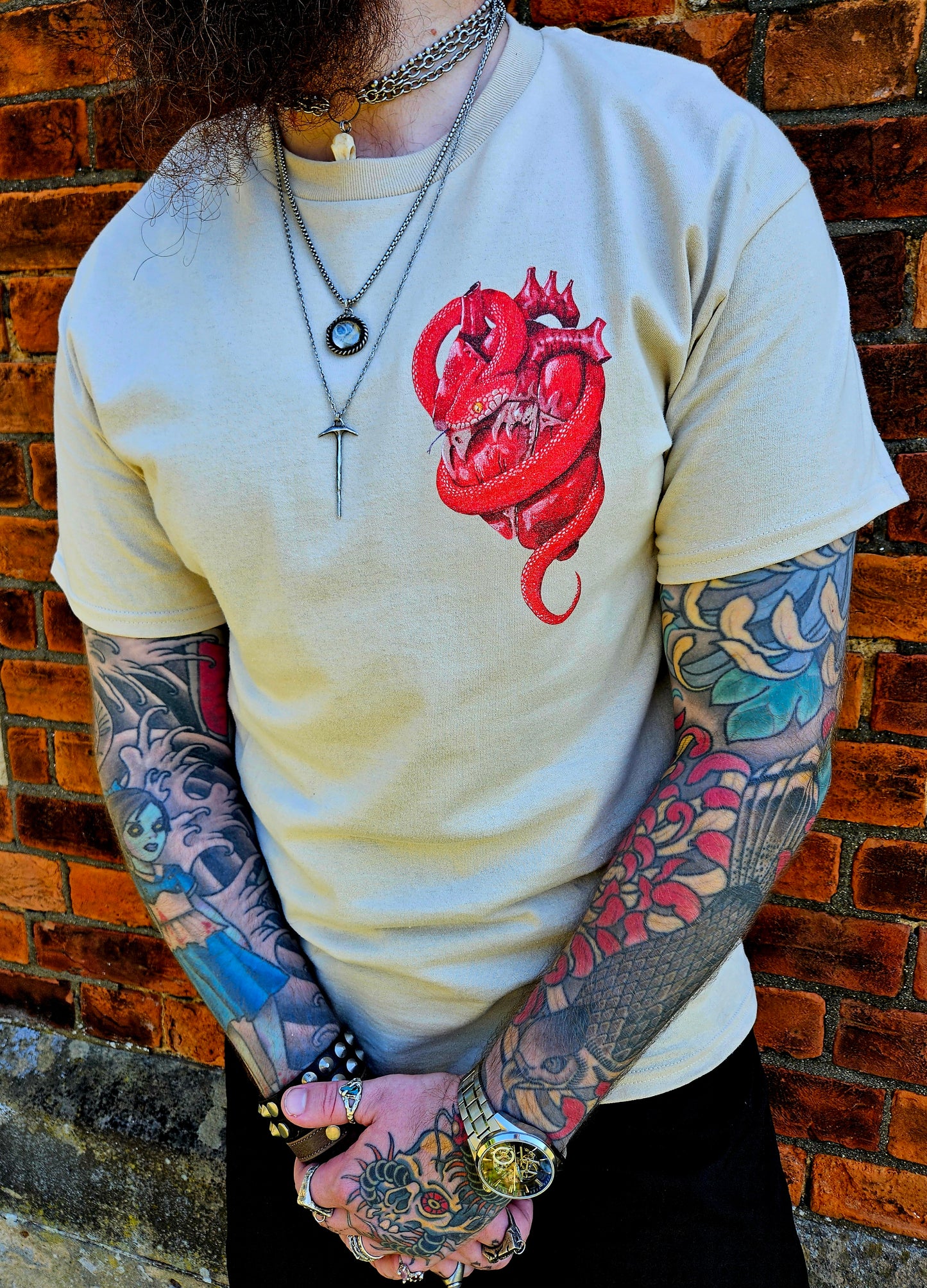 Sssanguine Heart Tee